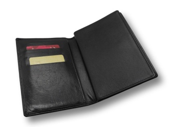 Бумажник водителя кожаный, черный 10577-01