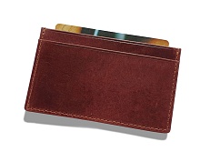 Картхолдер - футляр для кредитных карт СН-2-05/2 (темно-коричневый)