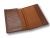 Обложка для паспорта коричневая с шелковой подкладкой 10572-05