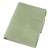 Ежедневник кожаный формата А5, оливкового цвета. Гибкая обложка. Блок на кольцевом механизме (арт. С20-03)