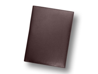 Папка для конференций  А4 коричневая натуральная кожа 10555-05