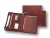 Папка на молнии А4+ с карманом для блокнота коричневая 10300-05